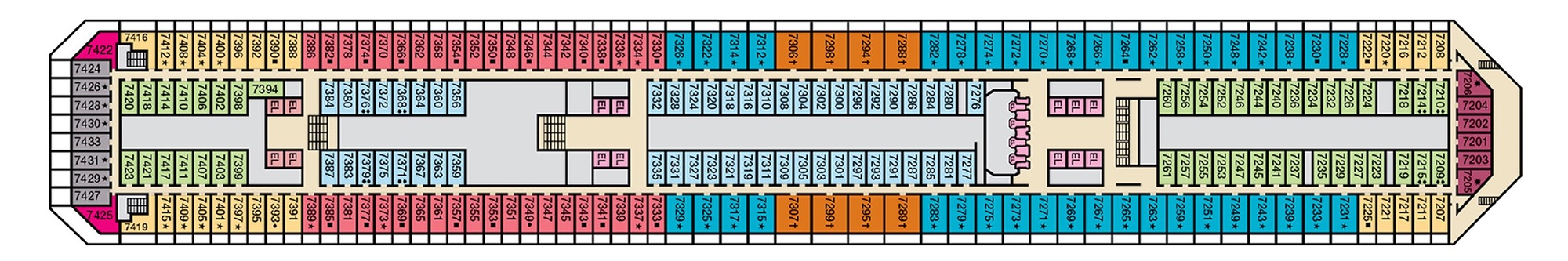 Deck 7 - Empress plan